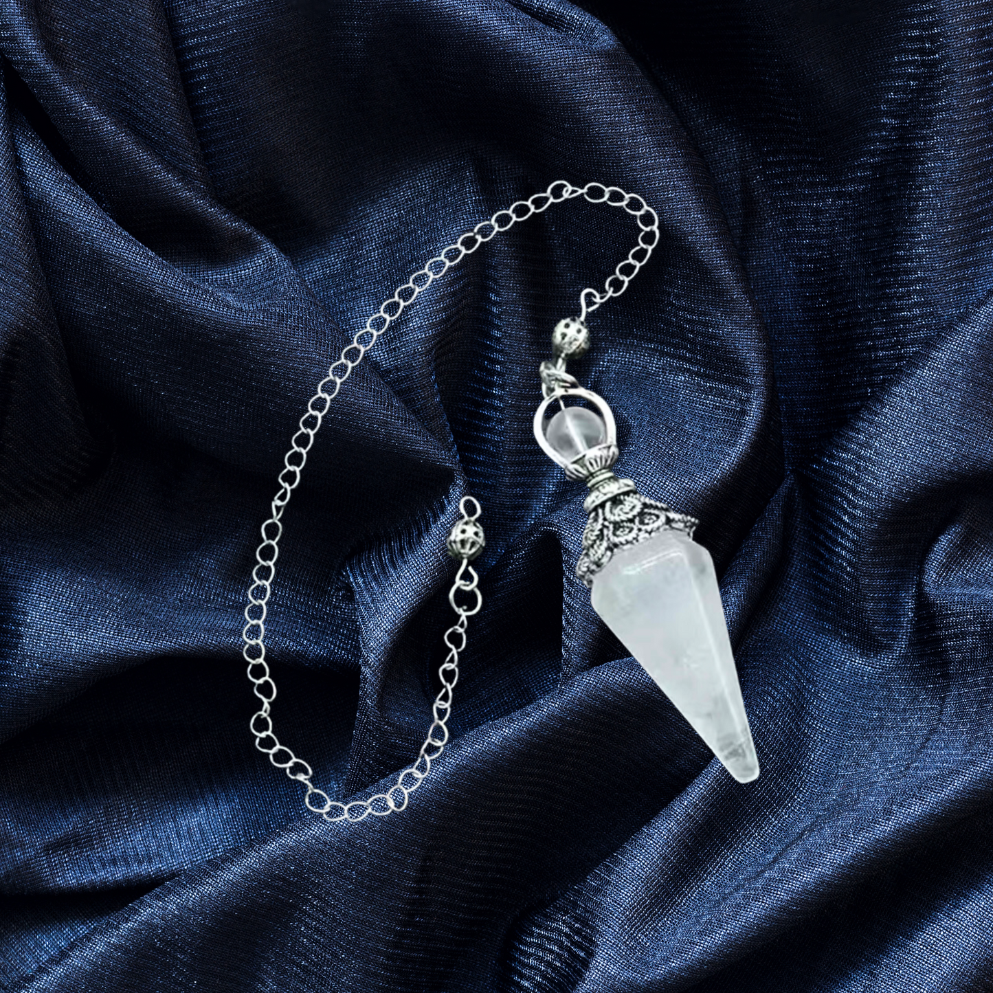 Clear Quartz Pendulum