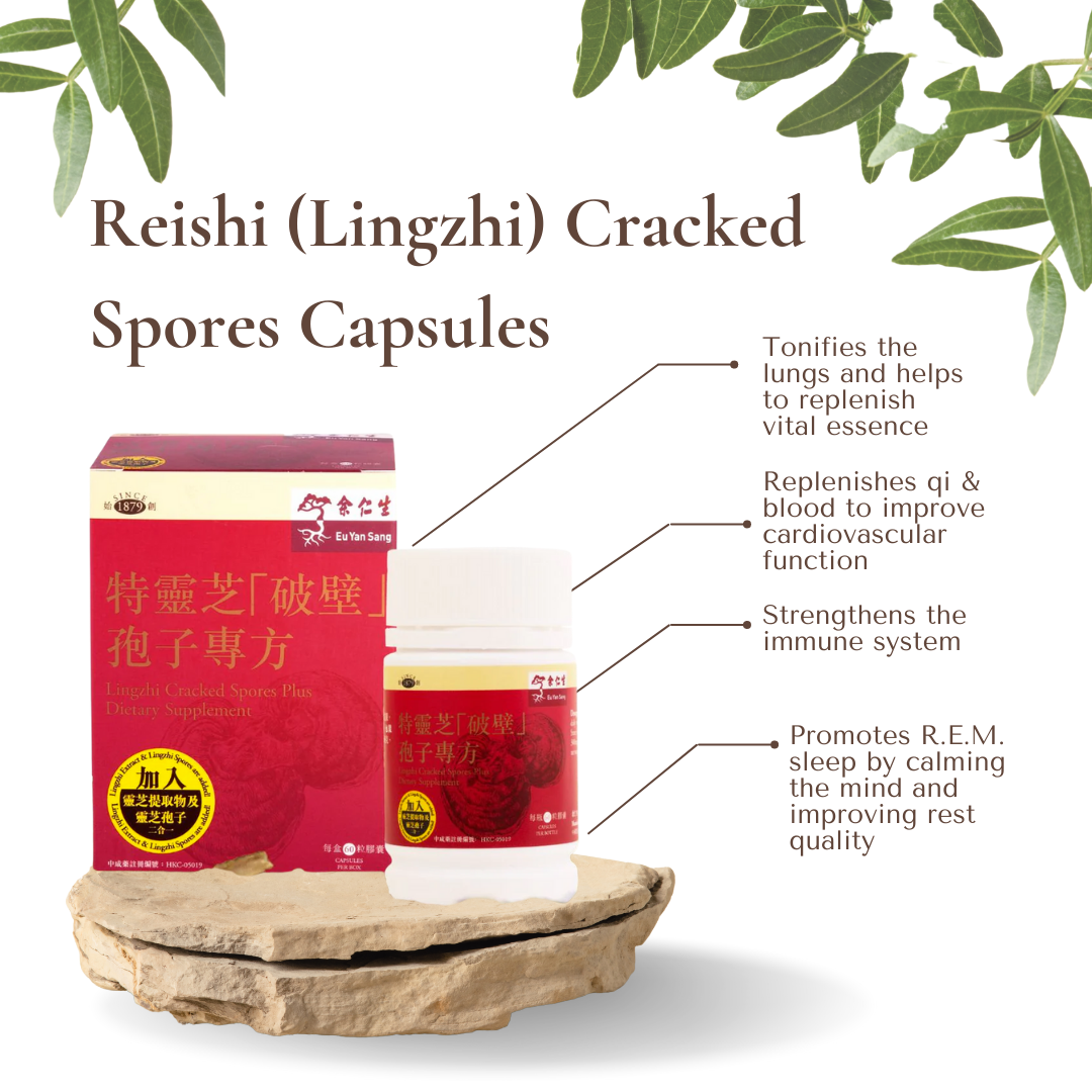 "Lingzhi" Reishi Cracked Spores